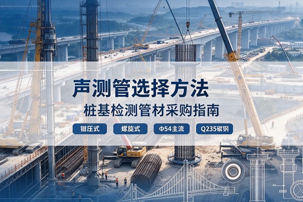 蜀山声测管选型标准